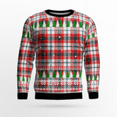 Clan Glasgow District Tartan Christmas Ugly Sweater KI62 Glasgow District Tartan Tartan Ugly Sweater
